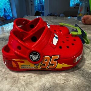 Toddler Lightning McQueen Crocs